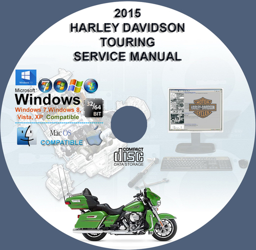 Product picture Harley Davidson 2015 Touring All Models Service Repair Manua