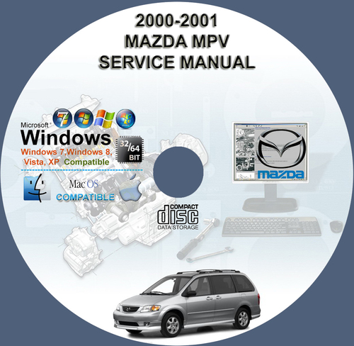 Product picture 2000 - 2001 MAZDA MPV SERVICE REPAIR MANUAL